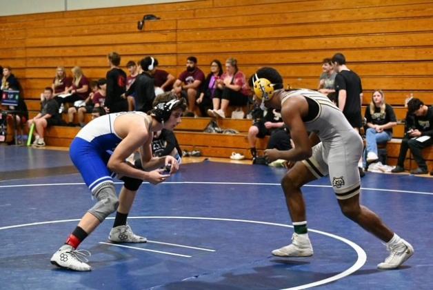 FBHS’s Ethan Shiver wrestles over winter break. Photo courtesy of Eric Kubatzke