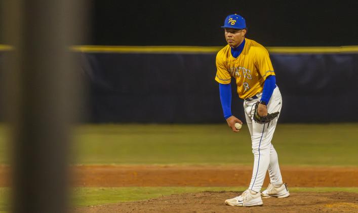 FBHS baseball faced Baldwin on Feb. 13. Photo by Ashley Chandler/News-Leader