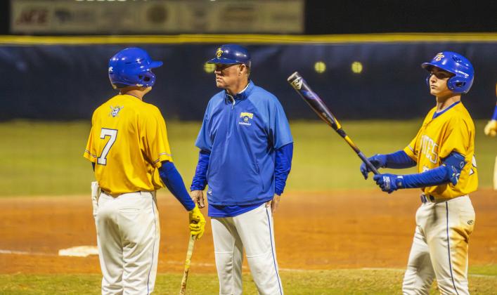 FBHS baseball faced Baldwin on Feb. 13. Photo by Ashley Chandler/News-Leader