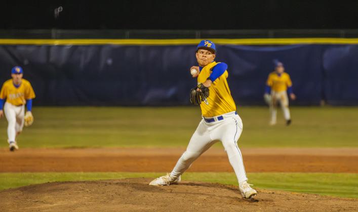 FBHS baseball faced Baldwin on Feb. 13. Photo by Ashley Chandler/News-Leader