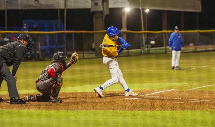 FBHS baseball faced Baldwin on Feb. 13. Photo by Ashley Chandler/News-Leader