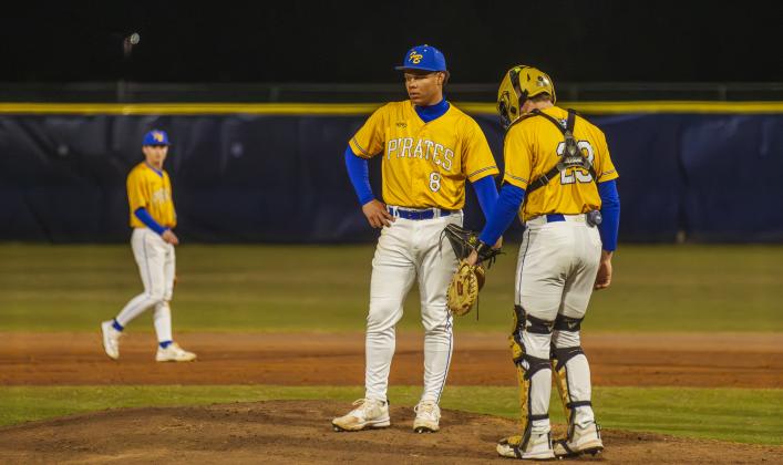 FBHS baseball faced Baldwin on Feb. 13. Photo by Ashley Chandler/News-Leader