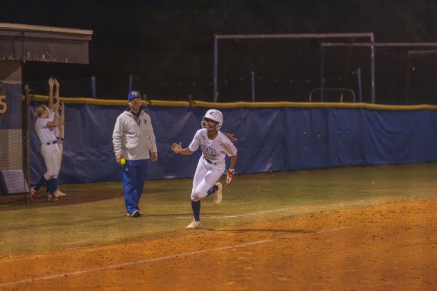 The Fernandina Beach High School softball team beat Raines on Feb. 17, 22-4. Photo by Ashley Chandler/News-Leader