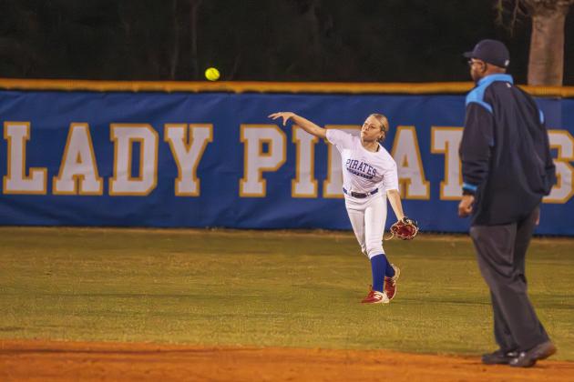 The Fernandina Beach High School softball team beat Raines on Feb. 17, 22-4. Photo by Ashley Chandler/News-Leader
