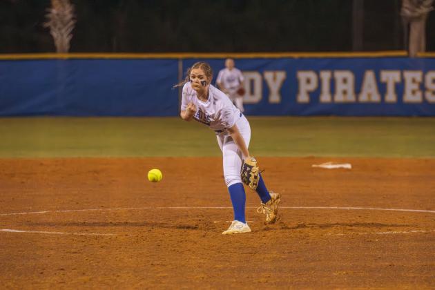 The Fernandina Beach High School softball team beat Raines on Feb. 17, 22-4. Photo by Ashley Chandler/News-Leader
