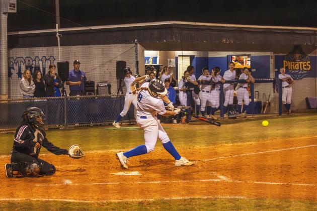 The Fernandina Beach High School softball team beat Raines on Feb. 17, 22-4. Photo by Ashley Chandler/News-Leader