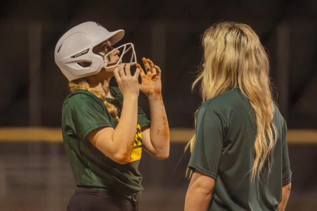 YHS and WNHS softball faced off in Yulee on Feb. 19. The Warriors beat the Hornets 4-0. Photo by Ashley Chandler/News-Leader