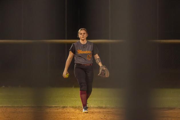 YHS and WNHS softball faced off in Yulee on Feb. 19. The Warriors beat the Hornets 4-0. Photo by Ashley Chandler/News-Leader