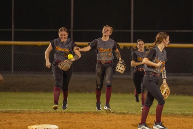 YHS and WNHS softball faced off in Yulee on Feb. 19. The Warriors beat the Hornets 4-0. Photo by Ashley Chandler/News-Leader