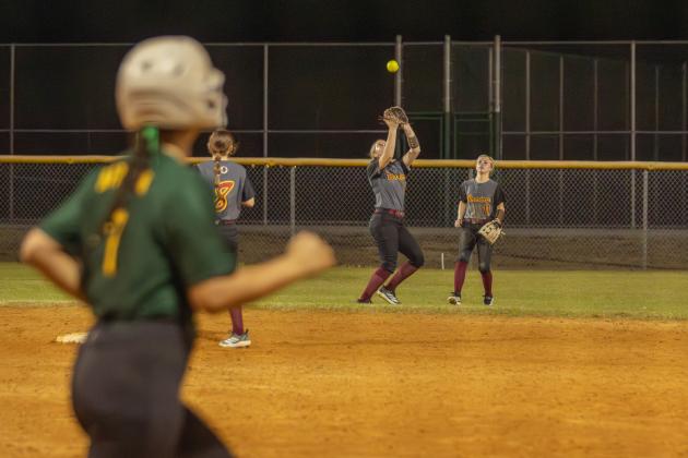YHS and WNHS softball faced off in Yulee on Feb. 19. The Warriors beat the Hornets 4-0. Photo by Ashley Chandler/News-Leader