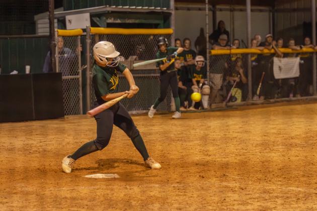 YHS and WNHS softball faced off in Yulee on Feb. 19. The Warriors beat the Hornets 4-0. Photo by Ashley Chandler/News-Leader