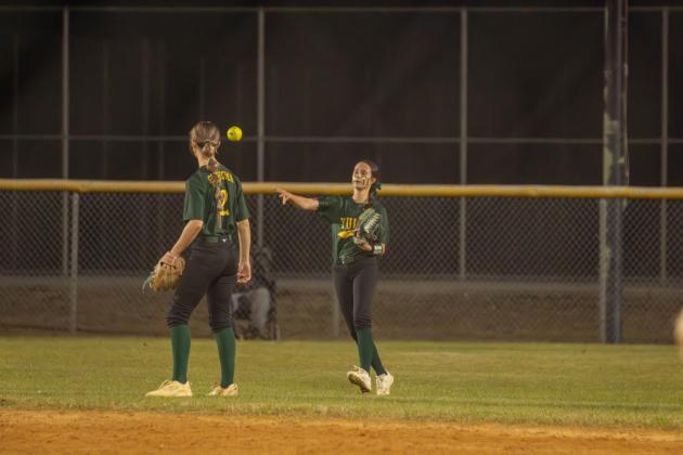YHS and WNHS softball faced off in Yulee on Feb. 19. The Warriors beat the Hornets 4-0. Photo by Ashley Chandler/News-Leader
