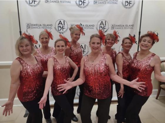The Island Tapper group led by Carol Burns Montgomery performs at the Amelia Island Dance Festival  Submitted photo 