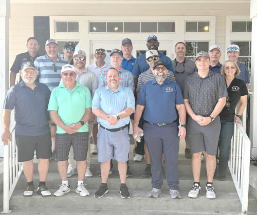 The Fernandina Beach Police and Fire departments hosted the Beyond the Badges Charity Golf Scramble on Saturday to raise money for scholarships for seniors at Fernandina Beach High School. submitted