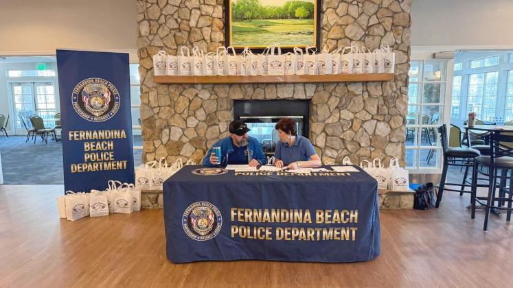 The Fernandina Beach Police and Fire departments hosted the Beyond the Badges Charity Golf Scramble on Saturday to raise money for scholarships for seniors at Fernandina Beach High School. submitted
