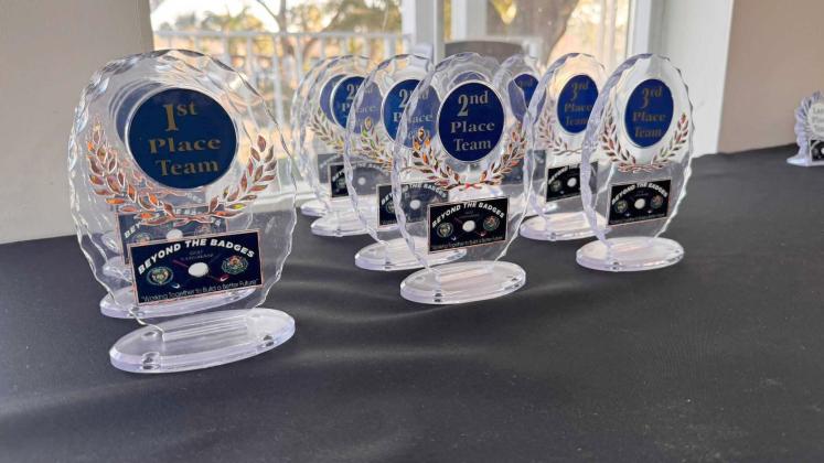 The Fernandina Beach Police and Fire departments hosted the Beyond the Badges Charity Golf Scramble on Saturday to raise money for scholarships for seniors at Fernandina Beach High School. submitted