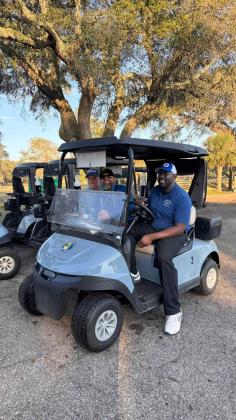 The Fernandina Beach Police and Fire departments hosted the Beyond the Badges Charity Golf Scramble on Saturday to raise money for scholarships for seniors at Fernandina Beach High School. submitted