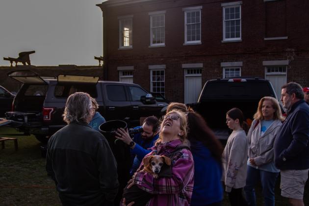 The fifth annual Astronomy Night was held Friday, March 13 at Fort Clinch State Park. Photo by Ashley Chandler/News-Leader