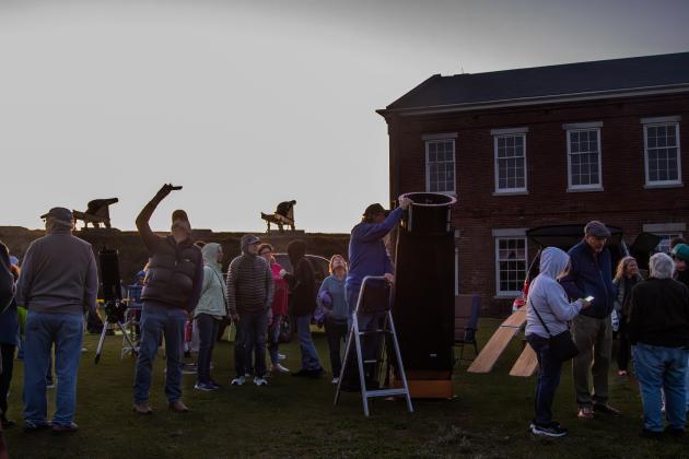 The fifth annual Astronomy Night was held Friday, March 13 at Fort Clinch State Park. Photo by Ashley Chandler/News-Leader