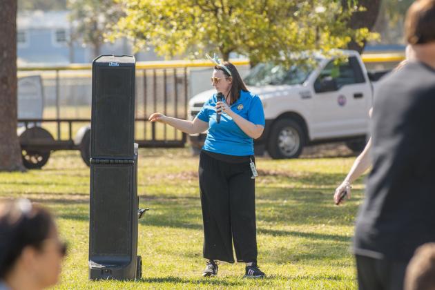 Thousands of colorful plastic eggs were scattered at Central Park on Saturday for local children to gather as part of Fernandina Beach’s second annual Easter Egg Hunt. Photo by Ashley Chandler/News-Leader