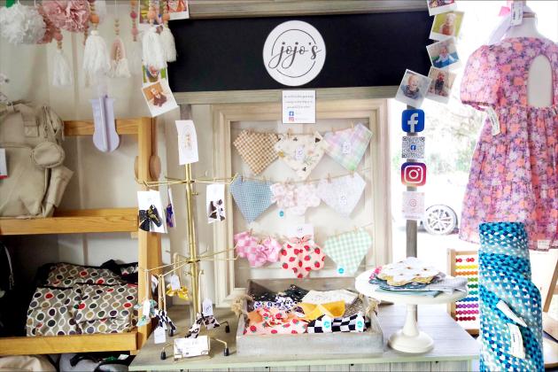 Above: Wiggle Worms children’s consignment store on South 8th St. in Fernandina Beach. Photo by Marisa DeMar/News-Leader