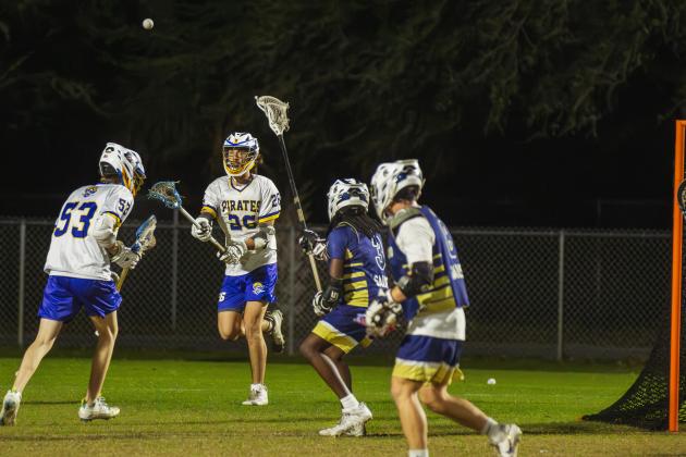 The Pirates lacrosse team beat Sandalwood 13-3 on Friday at FBHS. Photo by Ashley Chandler/News-Leader
