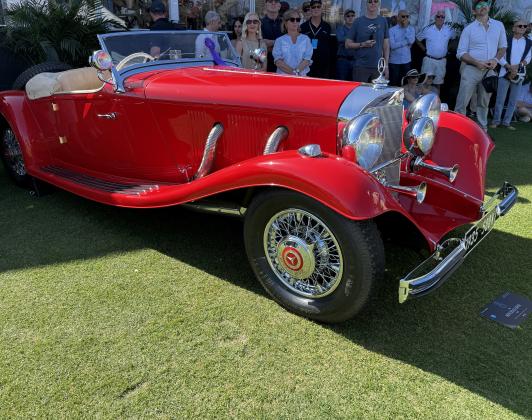 1935 Mercedes 500K. Nick Blank/News-Leader