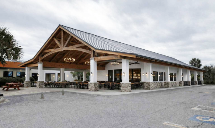 A rendering of the Plank &amp; Barrel concept set to replace Atlantic Seafood, presented to the Fernandina Beach Technical Review Committee Thursday morning.