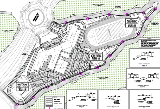 Plans for the Cornerstone Classical Academy in Wildlight.