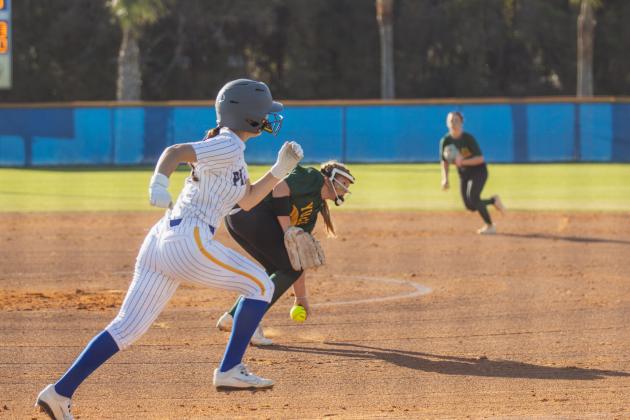 The Lady Hornets and Lady Pirates faced off March 10 in Fernandina Beach. Photo by Ashley Chandler/News-Leader