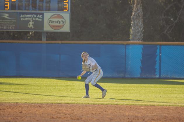 The Lady Hornets and Lady Pirates faced off March 10 in Fernandina Beach. Photo by Ashley Chandler/News-Leader