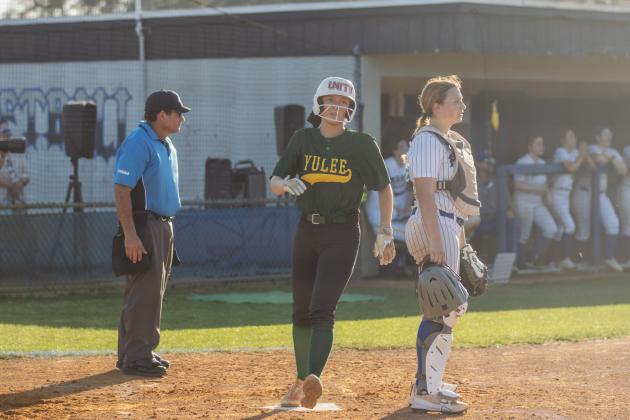 The Lady Hornets and Lady Pirates faced off March 10 in Fernandina Beach. Photo by Ashley Chandler/News-Leader