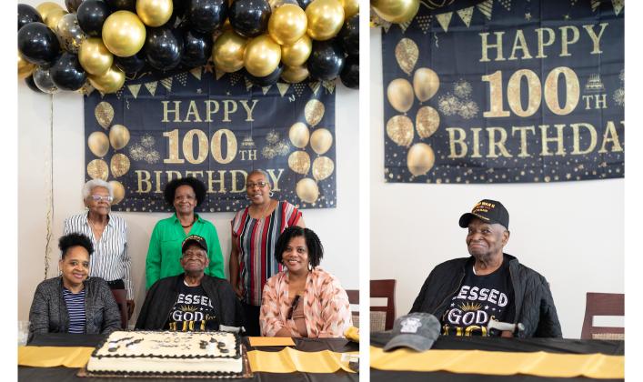 On March 10, Sylvester Ross, the patriarch of five generations in Hilliard, turned 100. 