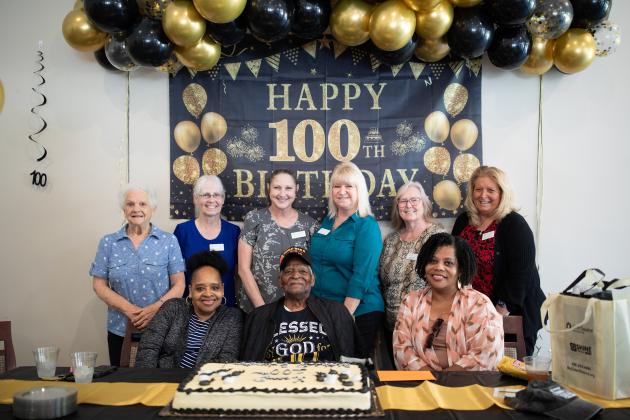 On March 10, Sylvester Ross, the patriarch of five generations in Hilliard, turned 100.
