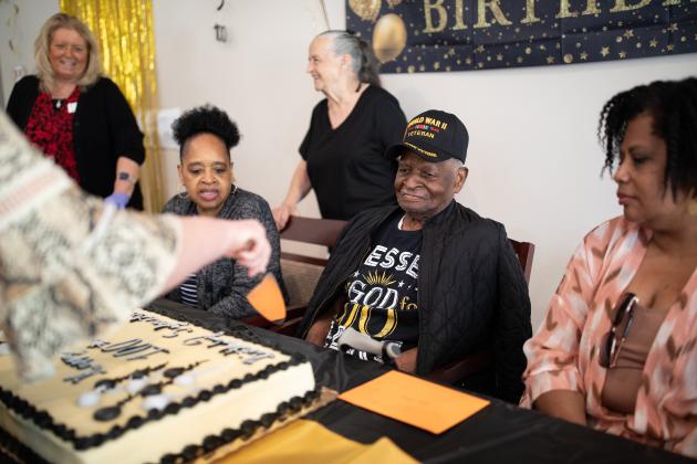 On March 10, Sylvester Ross, the patriarch of five generations in Hilliard, turned 100.