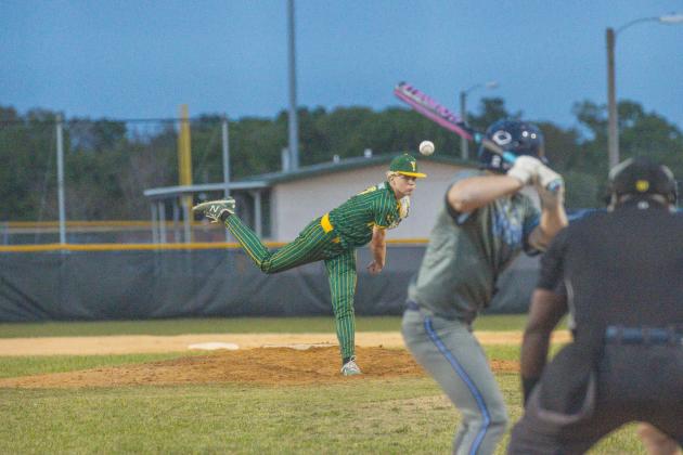 YHS baseball faced Camden County on March 31 . Photo by Ashley Chandler/News-Leader