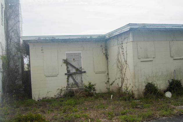 The historic Evans Rendezvous building in American Beach. Photo by Ashley Chandler/News-Leader