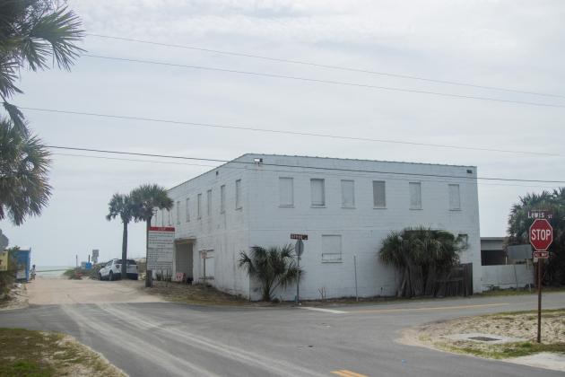 The historic Evans Rendezvous building in American Beach. Photo by Ashley Chandler/News-Leader