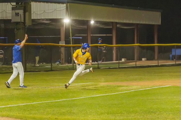 FBHS baseball faced Fleming Island on April 3. Photo by Ashley Chandler/News-Leader