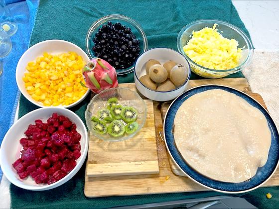Fresh fruit is used to make Sherri Kemp’s Kempbucha. Submitted photo