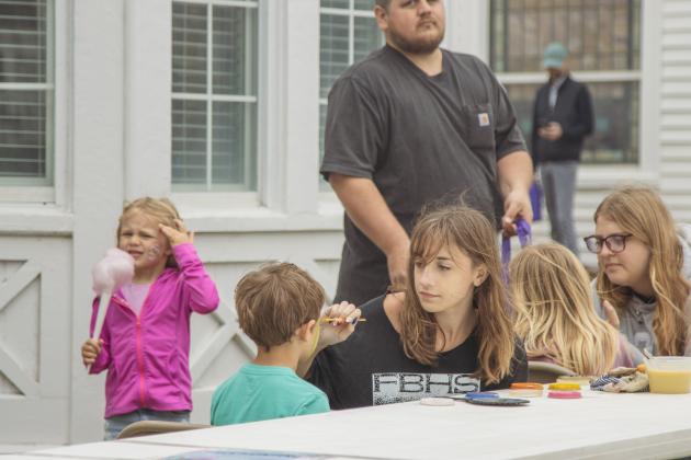 The Memorial United Methodist Church and First Presbyterian Church hosted the annual Community Easter Celebration on Saturday, which featured face painting, free lunch, crafts, photos with the Easter Bunny and Easter egg hunts. Photo by Ashley Chandler/News-Leader