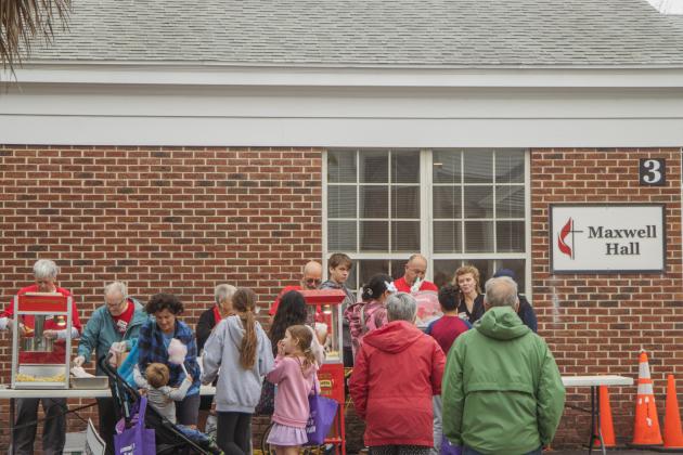 The Memorial United Methodist Church and First Presbyterian Church hosted the annual Community Easter Celebration on Saturday, which featured face painting, free lunch, crafts, photos with the Easter Bunny and Easter egg hunts. Photo by Ashley Chandler/News-Leader