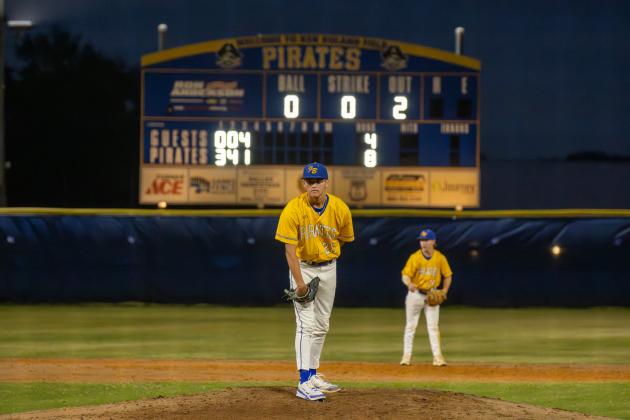 FBHS baseball faced off Friday with Savannah Christian. Photo by Ashley Chandler/News-Leader