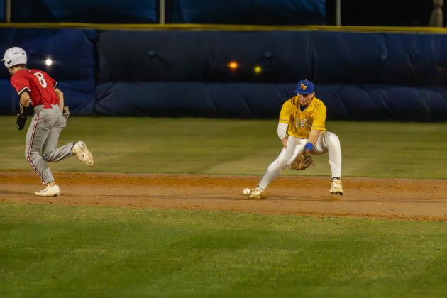 FBHS baseball faced off Friday with Savannah Christian. Photo by Ashley Chandler/News-Leader
