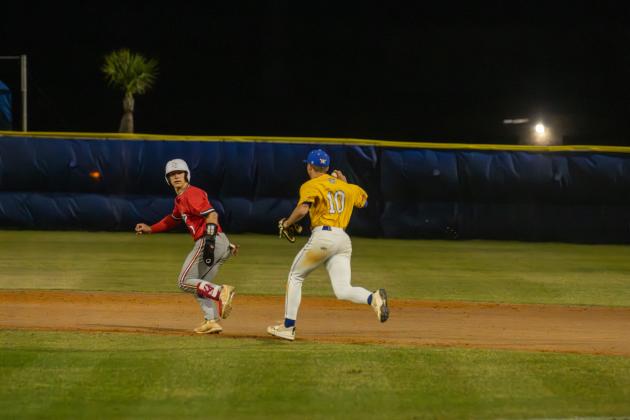 FBHS baseball faced off Friday with Savannah Christian. Photo by Ashley Chandler/News-Leader