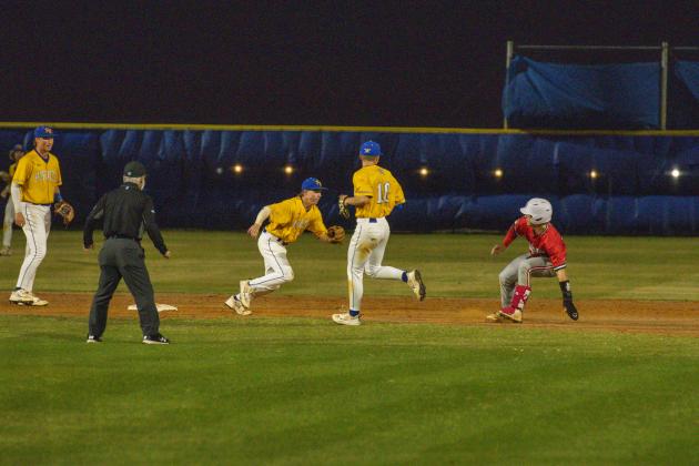 FBHS baseball faced off Friday with Savannah Christian. Photo by Ashley Chandler/News-Leader