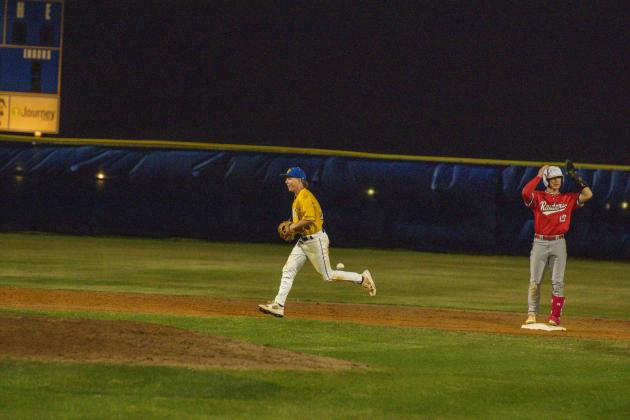 FBHS baseball faced off Friday with Savannah Christian. Photo by Ashley Chandler/News-Leader