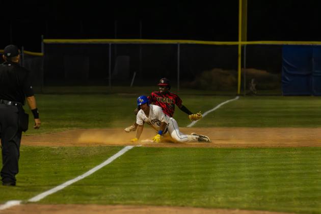 Fernandina Beach High School baseball defeated Andrew Jackson 10-0 in the semifinals of the district tournament. Photo by Ashley Chandler/News-Leader