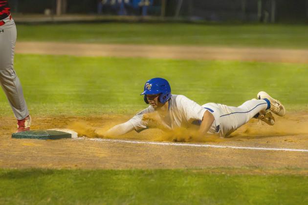 Fernandina Beach High School baseball defeated Andrew Jackson 10-0 in the semifinals of the district tournament. Photo by Ashley Chandler/News-Leader