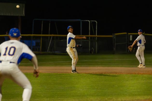 Fernandina Beach High School baseball defeated Andrew Jackson 10-0 in the semifinals of the district tournament. Photo by Ashley Chandler/News-Leader